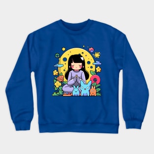 Zoe's meditation Crewneck Sweatshirt